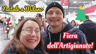 FIERA DELLARTIGIANATO Mercatini di Natale a Milano con noi [upl. by Retsev]