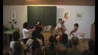 Tsintsadze Miniature quotSulikoquot by Sforzando Quartet with Nino Nanobashvili [upl. by Tucker335]