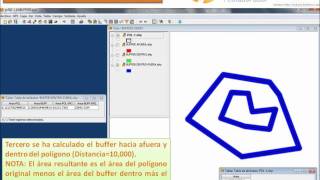 gvSIG GEOPROCESO BUFFERwmv [upl. by Narib]
