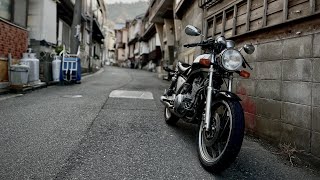 決して多くない人達へ YAMAHA SRX400 in Tottori [upl. by Gem]