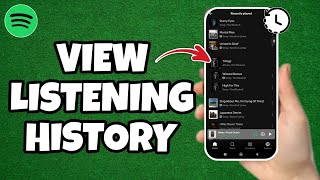 How to View Spotify Listening History  Quick Tutorial 2024 [upl. by Silera]