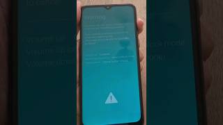 Unlock the bootloader Samsung Galaxy A12  Android 12 bootloader howto unlockbootloader shorts [upl. by Artnoed]