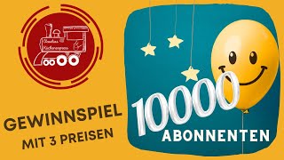 Das 10 000 Abonnenten GEWINNSPIEL 🤩 [upl. by Nuahsyar]