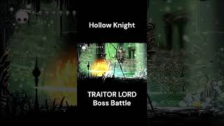 Hollow Knight TRAITOR LORD Boss Battle [upl. by Shaylah]