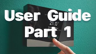 SensoCOMFORT User Guide Part 1  How to use the Vaillant controls [upl. by Dylan]