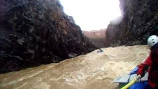 Last Chance rapid in Westwater Canyon on the Colorado River Utah [upl. by Seda]