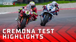 HIGHLIGHTS from the firstever test at Cremona 🛠️  2024 Cremona WorldSBK Test [upl. by Chaney]