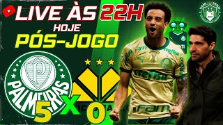 ðŸš¨AOVIVO PÃ“SJOGO PALMEIRAS 5X0 CRICIÃšMA  COLETIVA ABEL FERREIRA  BRASILEIRÃƒO 2024 [upl. by Terese]