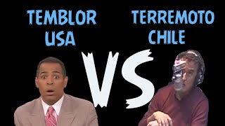 TEMBLOR USA VS TERREMOTO CHILE 16 SEPTIEMBRE [upl. by Haidabez288]