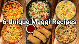 6 Unique Maggi Snacks Recipe  Kids Maggi Snacks  6 Interesting Maggi Recipe Ideas for Kids [upl. by Macnamara]