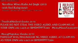 Novellino Wines Radio Ad Jingle 2015 [upl. by Yolanthe]