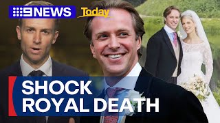 Buckingham Palace announces death of Thomas Kingston  9 News Australia [upl. by Charlene]