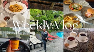 Weekly Vlog Running arrandsAttending Absa Champagne in Africa festival Date night Spa date [upl. by Karina]