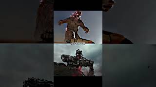 Evolved Godzilla GxK VS GvK Mechagodzilla edit godzillaedit monsterverse [upl. by Cheshire]