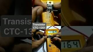 CTC1351 Transistor Testing transistor howtocheck electronics creativescienceworkshop hindi diy [upl. by Baggott]