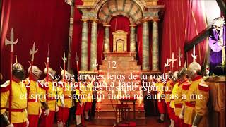 MISERERE SOTILLO DE LA RIBERA  CORO DEL MISERERE [upl. by Cyb]