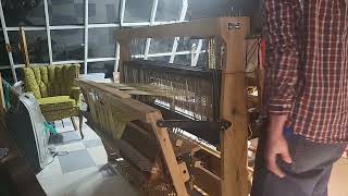 Moving my floor loom into a new space [upl. by Jerrie141]