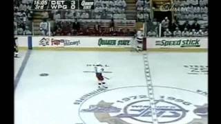 Red Wings  Jets 1996 Playoffs 1st round game 6 [upl. by Edieh]