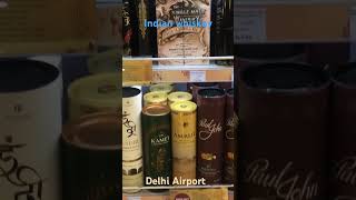 Indian whiskey Delhi Airport [upl. by Yeung]