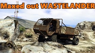 GTA 5  FULLY UPGRADED WASTELANDER  OffRoad Test [upl. by Aryhs]