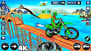 TRIAL XTREME 4 BIKE RACING  bike stunt game Android gameplay [upl. by Willet]