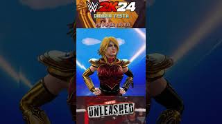 Dimaria Yesta Fairy Tail Entrance WWE 2K24 wwe fairytaleswwe animewwe wweshorts [upl. by Ilwain]