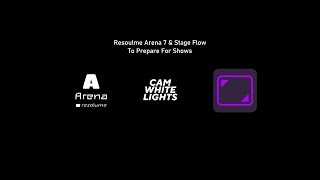 How I Use Resolume Arena 7 amp Stage Flow To Prepare For Shows [upl. by Sherri56]