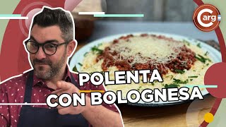 POLENTA CON BOLOGNESA [upl. by Altman]