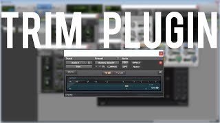 pro tools trim plugin [upl. by Aihtniroc]