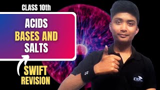 Acids Bases and Salts in 20 Minutes🔥 Class 10th  Rapid Revision  Abhyas Reloaded [upl. by Illehs662]