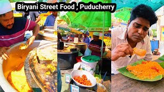 Biryani Street Food  Puducherry [upl. by Melone]