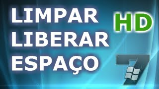 2 DICAS PARA LIBERAR ESPAÇO EM SEU COMPUTADOR HD UNIDADE C WINDOWS 7 [upl. by Eedolem]