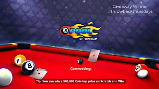 Playing 8Ball Poolin 2024throwbackthursdays [upl. by Nihs]