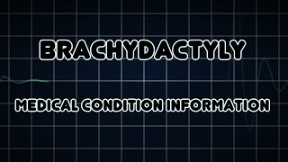 Brachydactyly Medical Condition [upl. by Legna]