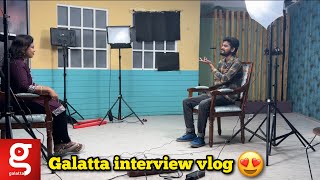 My galatta interview experience vlog😍 [upl. by Nelyt]