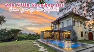 VILLA MEWAH 1JAM DARI JAKARTA ❗ VILLA DJIWA by IMAPAKA  VILLA SENTUL BOGOR VIRAL  VILLA BARU [upl. by Mendez]