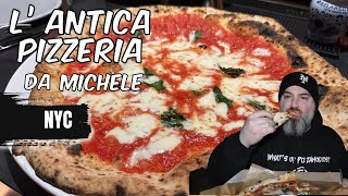 Pizza review L ANTICA PIZZERIA DA MICHELE The most famous pizza in the world NYC location [upl. by Jarred]