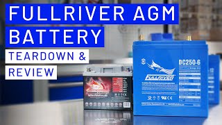 Fullriver Battery What makes them the best AGM battery TEARDOWN  REVIEW [upl. by Eniowtna]