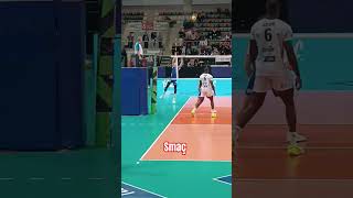 Smaç pasör volley voleybol smaç servis YouTube shorts Volleyball [upl. by Annitsirhc594]