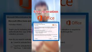 Microsoft office activation wizardMicrosoft office free activation shortsvideoreelstredingshorts [upl. by Lombard]