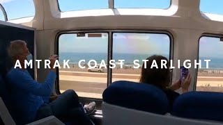 Amtrak Coast Starlight  30 Hour train Ride Los Angeles California to Portland Oregon [upl. by Herries]