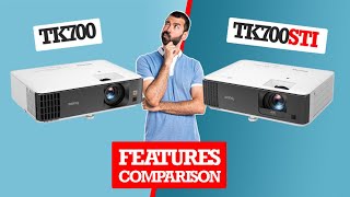 Benq TK700 vs TK700STI the best 4K gaming projector [upl. by Gertie]