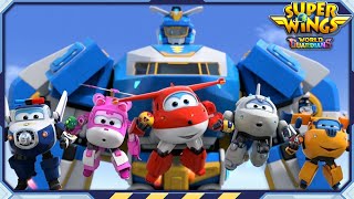 SUPERWINGS6 The Legendary Super Wing2  EP10  Superwings World Guardians  Super Wings [upl. by Ramsay]