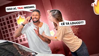 APOIANDO A TRAIÇÃO DO MEU AMIGO PARA VER A REAÇÃO DA DUDA [upl. by Semreh]