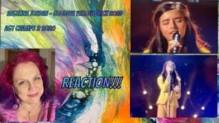 Angelina Jordan  Goodbye Yellow Brick Road Elton John Cover  AGT Champions 2 Performance 2020 [upl. by Boyd360]