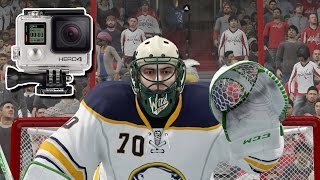 NHL 17  EASHL Goalie 3  Real Life GoPro Hockey [upl. by Jeu]