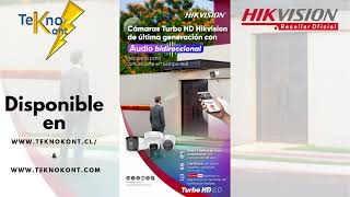 Soluciones en sistemas CCTV HIKVISION con audio bidireccional [upl. by Vic]