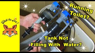 How to Install A Fluidmaster Toilet Fill Valve [upl. by Aela]