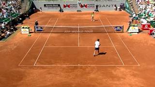 Tipsarevic vs Kohlschreiber In Dusseldorf Friday Highlights German [upl. by Kirch]