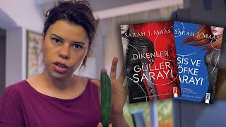 GÃ¼ller ve Dikenler ve Sisler ve KÃ¼ller ve ðŸ† SarayÄ±  Sarah J Maas booktube [upl. by Neall476]